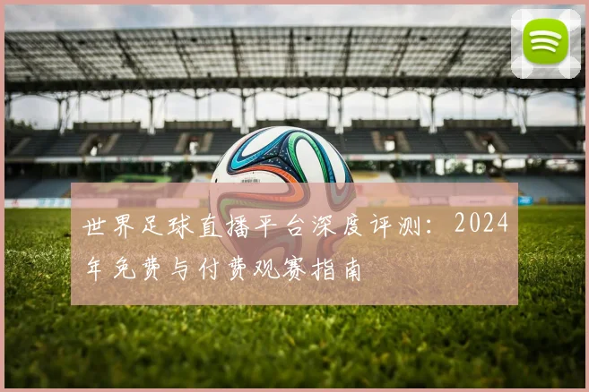 世界足球直播平台深度评测:2024年免费与付费观赛指南