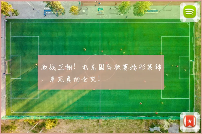激战正酣！电竞国际联赛精彩集锦，看完真的会哭！